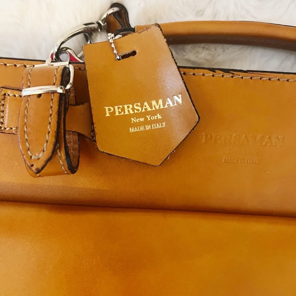 Presaman New York Leather Briefcase